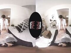 virtual taboo - bride bangs father and husband on wedding day